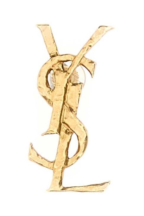 Saint Laurent Clip Earring — Gold by Saint Laurent