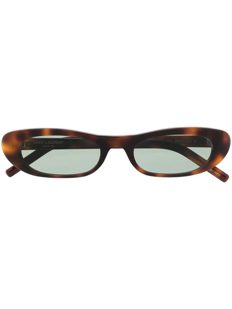 Saint Laurent Eyewear SL557SHADE002 Sunglasses — Brown by Saint Laurent Eyewear