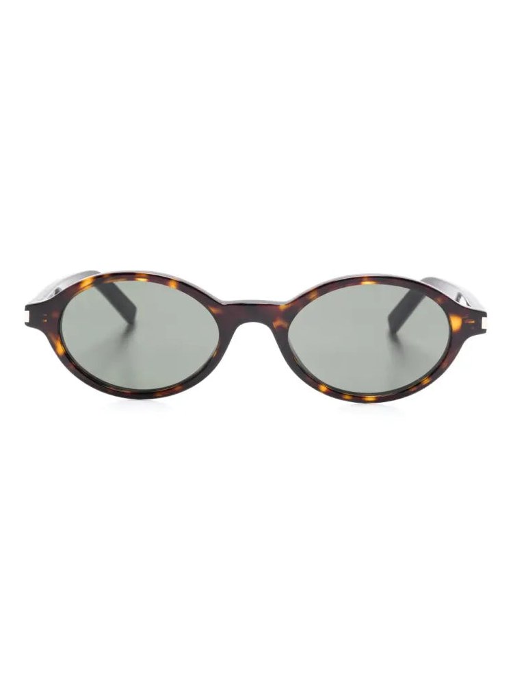Saint Laurent Eyewear SL751JEANNE Sunglasses — Brown by Saint Laurent Eyewear