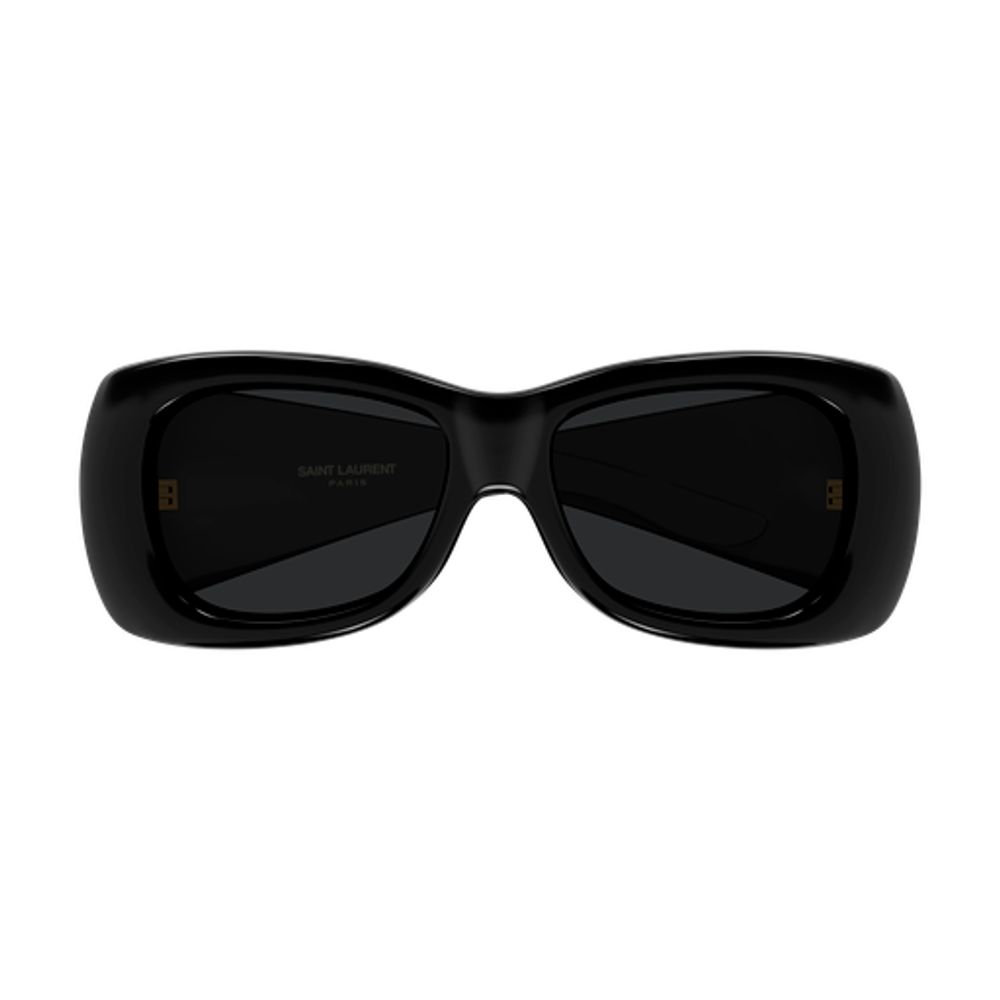 Saint Laurent Eyewear SL901HOWL Oversized Black Sunglasses — Black by Saint Laurent Eyewear