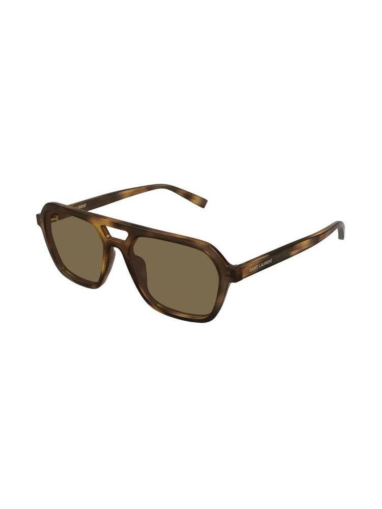 Saint Laurent Eyewear SL905 Sunglasses — Brown, view 2