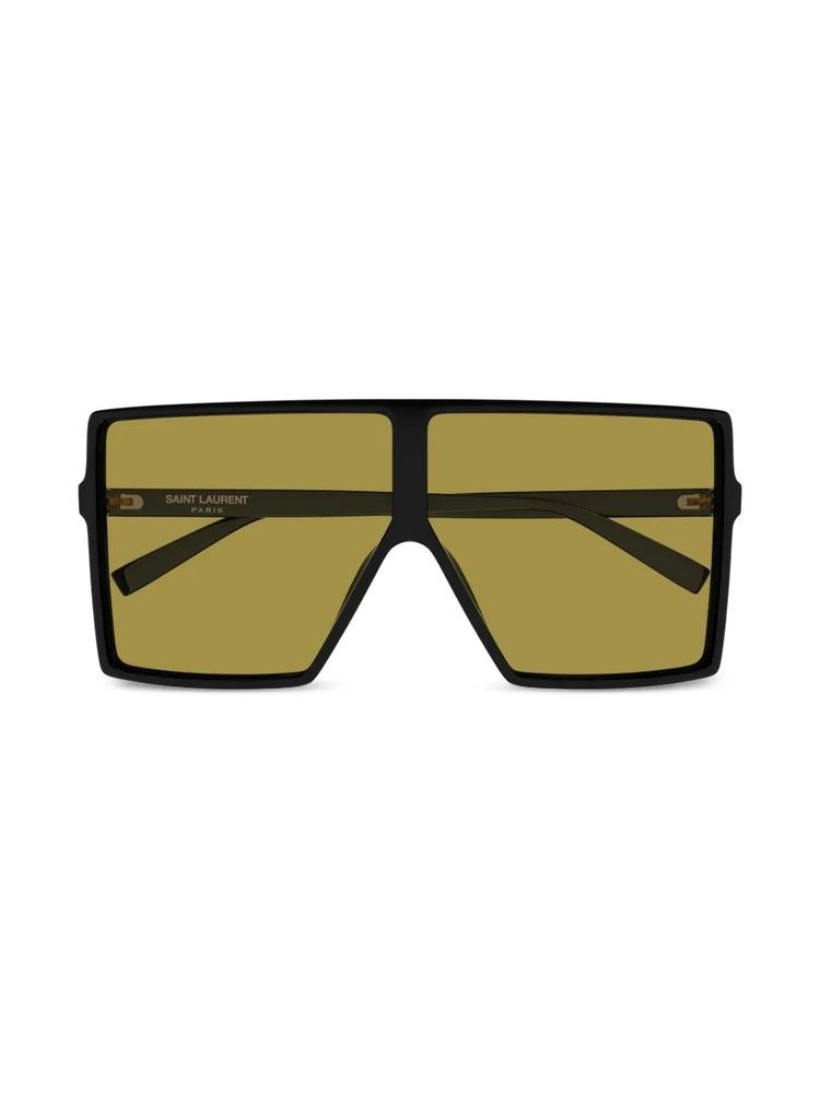 Saint Laurent Eyewear SL909BETTYS Sunglasses — Yellow by Saint Laurent Eyewear