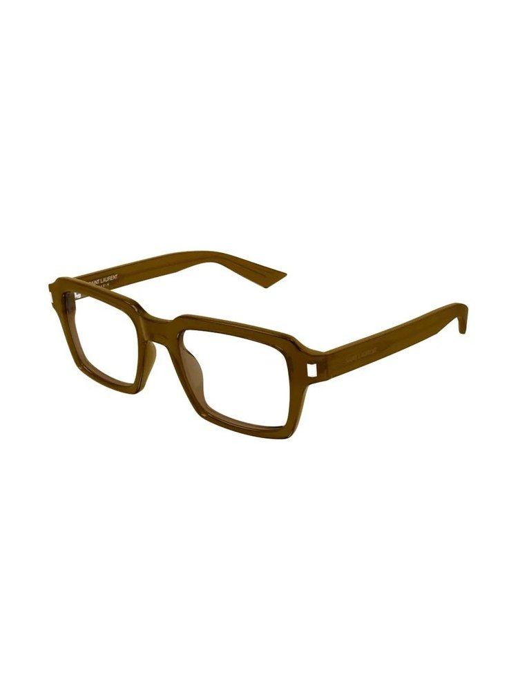 Saint Laurent Eyewear SL947OPT Eyeglasses — Olive Green, view 2