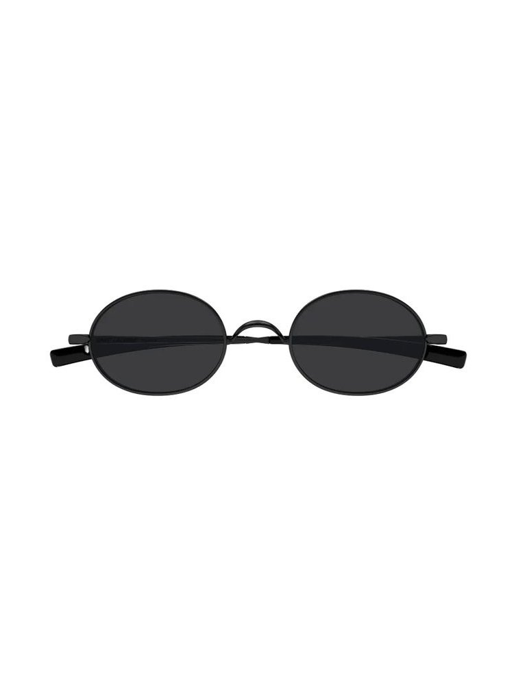 Saint Laurent Eyewear SL948T Oval Frame Sunglasses — Black by Saint Laurent Eyewear