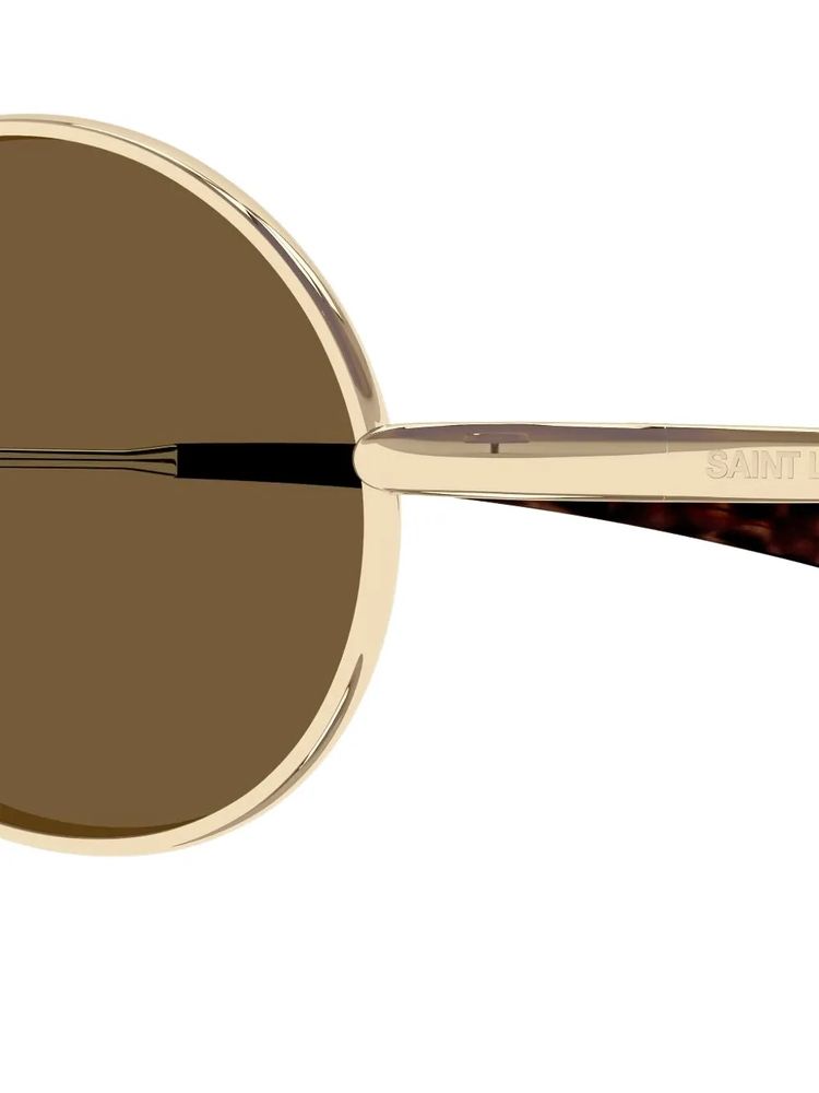 Saint Laurent Eyewear SL948T Sunglasses — Light Gold, view 3