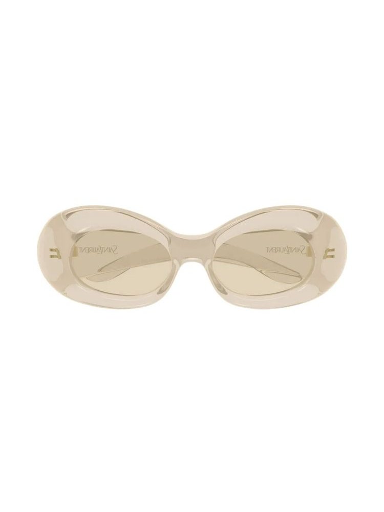 Saint Laurent Eyewear SL968 Sunglasses — Cream by Saint Laurent Eyewear