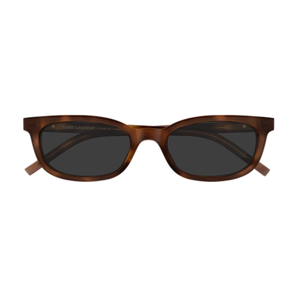 Saint Laurent Eyewear SLM160 Acetate Wayfarer Sunglasses — Brown by Saint Laurent Eyewear