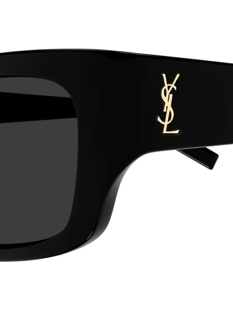Saint Laurent Eyewear SLM182JAZZ Sunglasses — Black, view 2