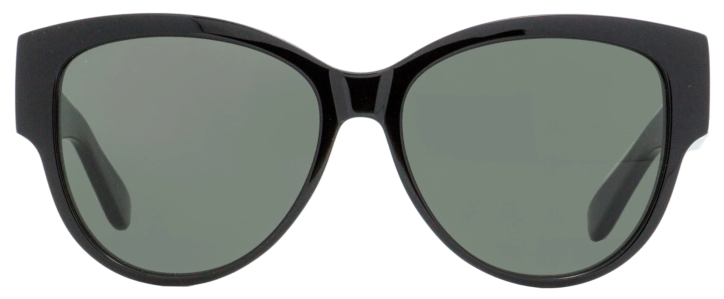 Saint Laurent SL Cat-Eye Sunglasses — Black, view 2