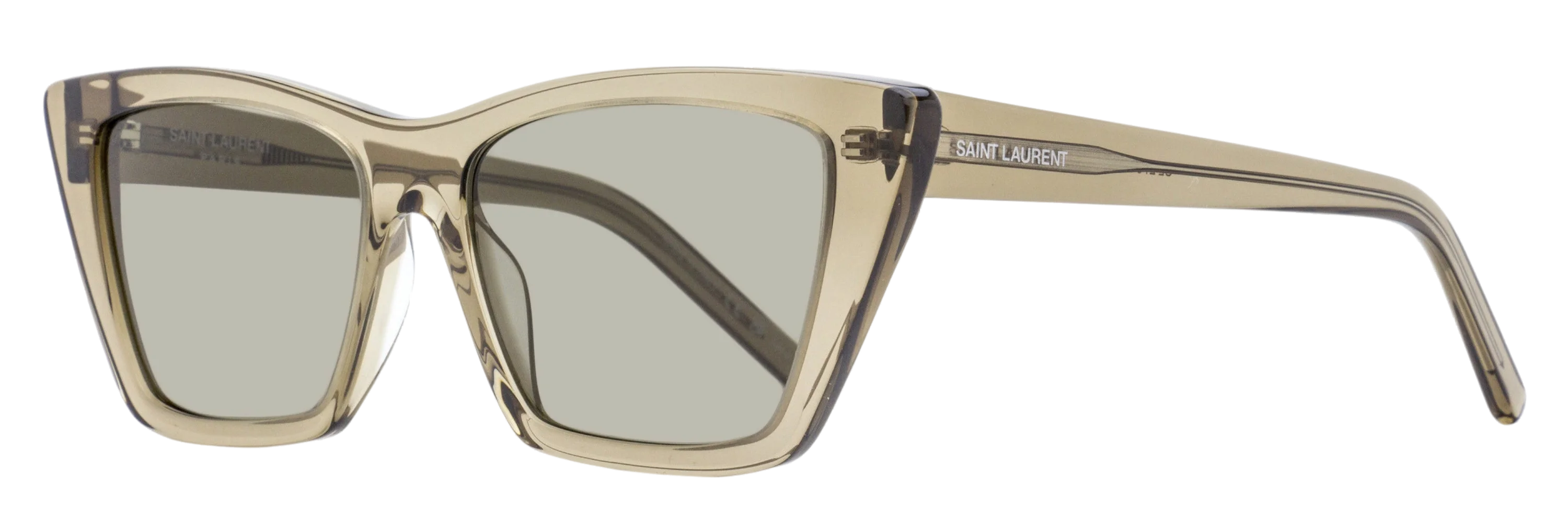 Saint Laurent SL Cat-Eye Sunglasses — Brown by Saint Laurent