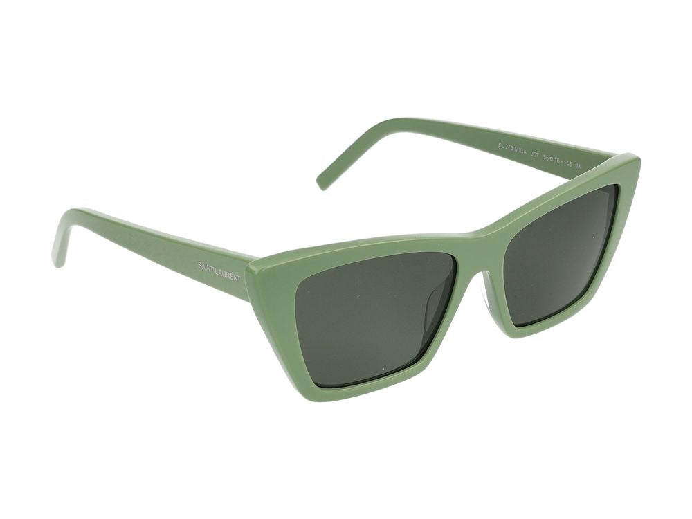 Saint Laurent SL Sunglasses — Green, view 4