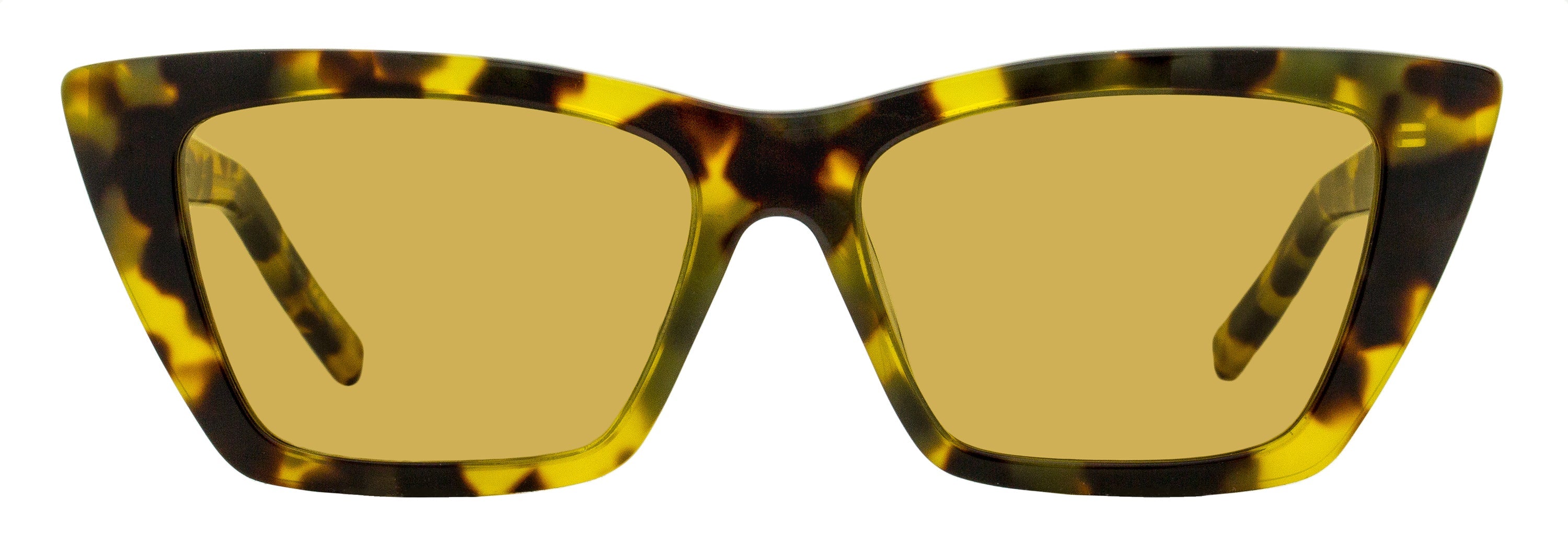 Saint Laurent SL Sunglasses — Yellow, view 2