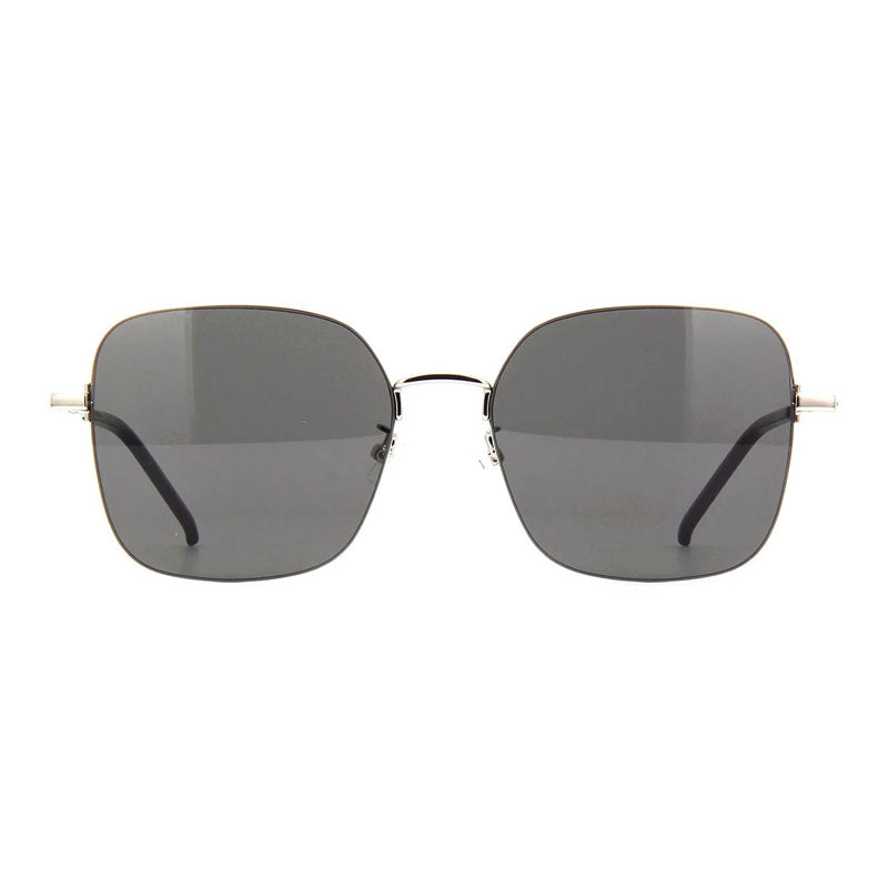 Saint Laurent SL410WIRE002 Sunglasses — Gray, view 2