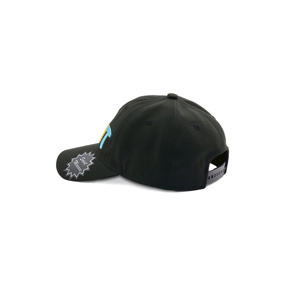 Saint Mxxxxxx 0000-080 Embroidered Logo Baseball Cap — Black, view 2