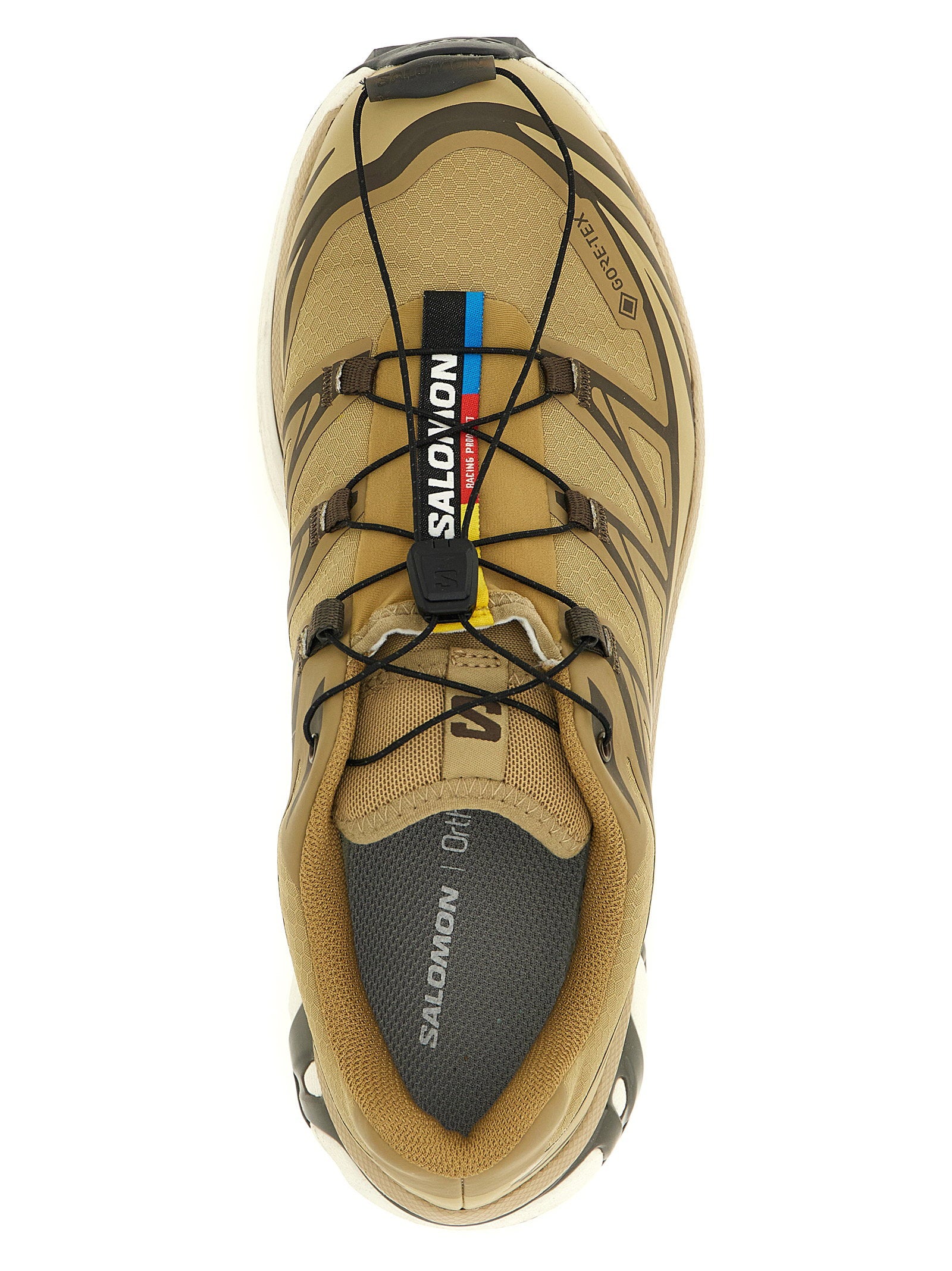 Salomon XT-6 GTX Sneakers — Beige, view 4