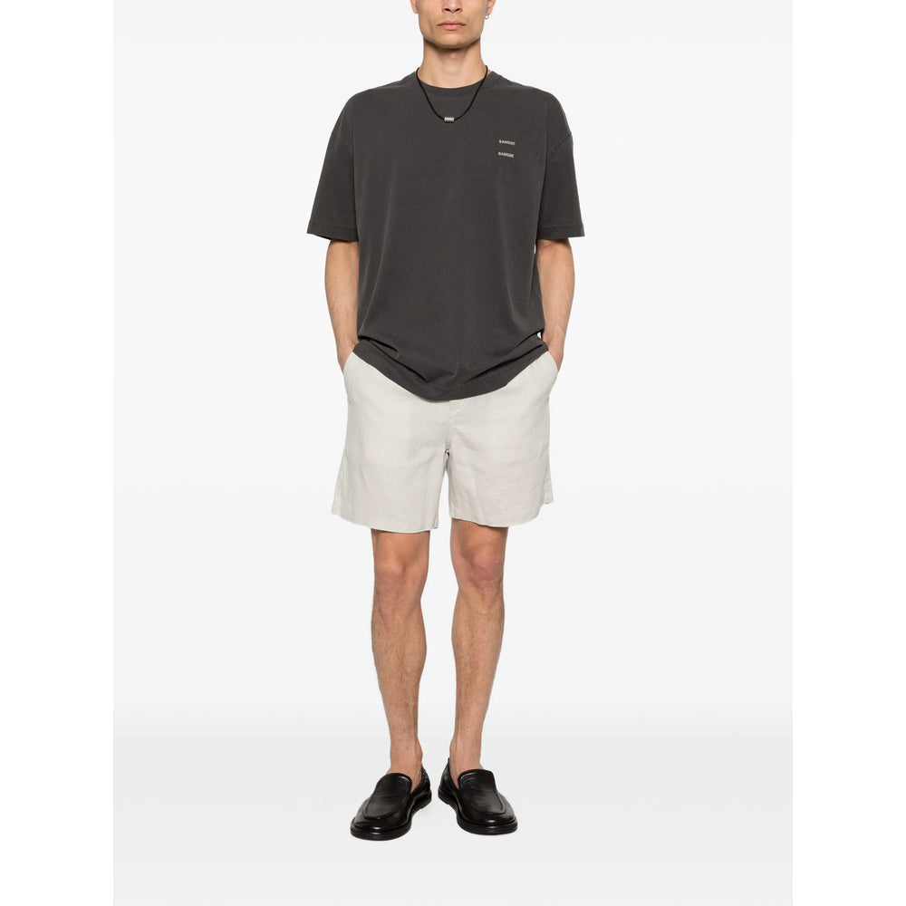 Samsoe Samsoe Sajabari Shorts — Beige, view 3
