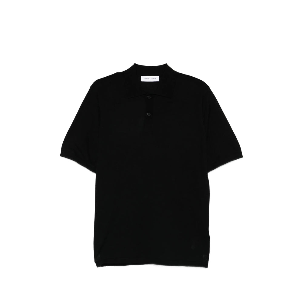 Samsoe Samsoe Sarowan Polo — Black by Samsoe Samsoe
