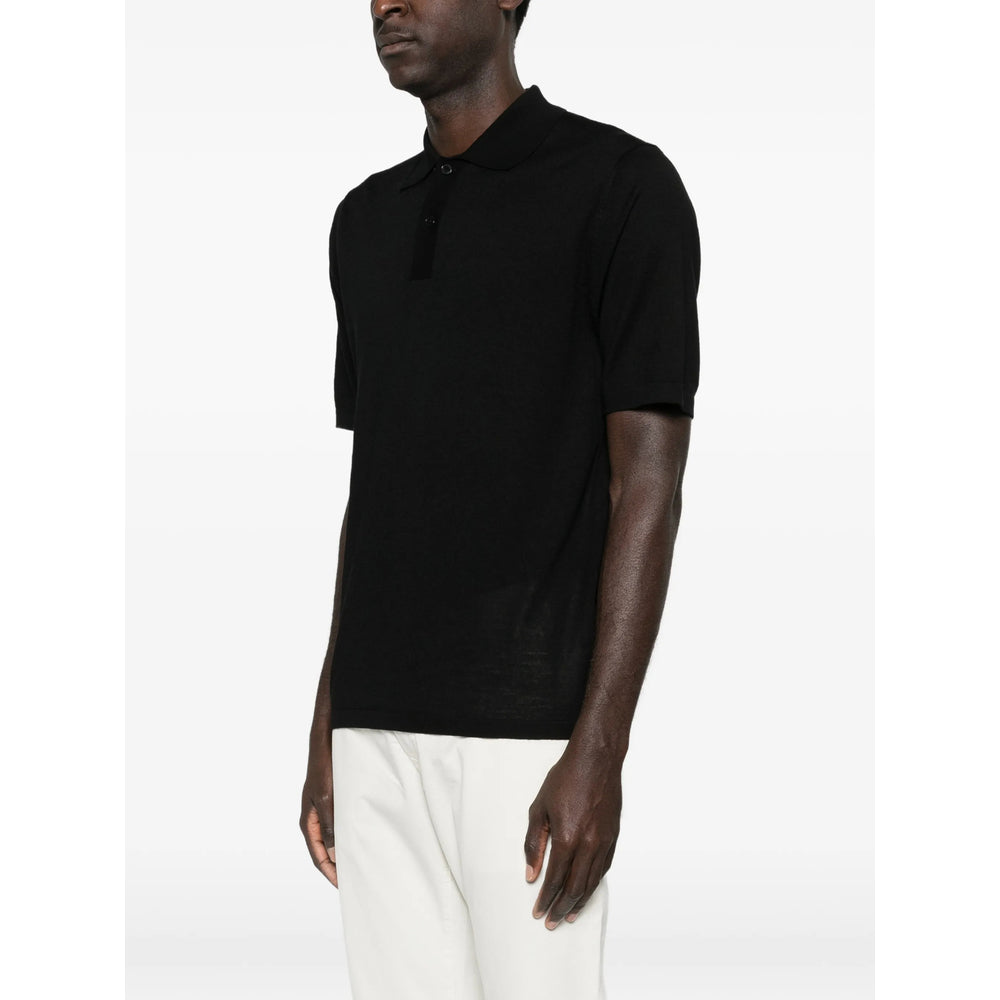 Samsoe Samsoe Sarowan Polo — Black, view 4