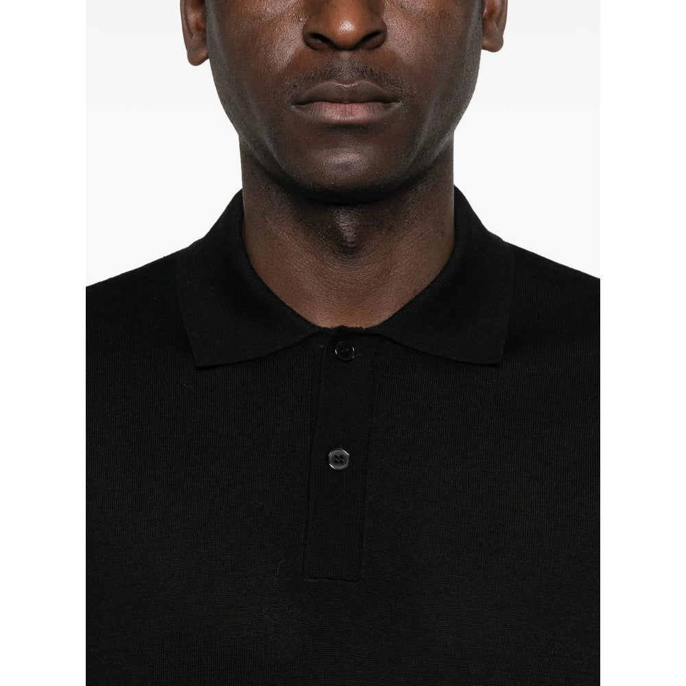 Samsoe Samsoe Sarowan Polo — Black, view 5