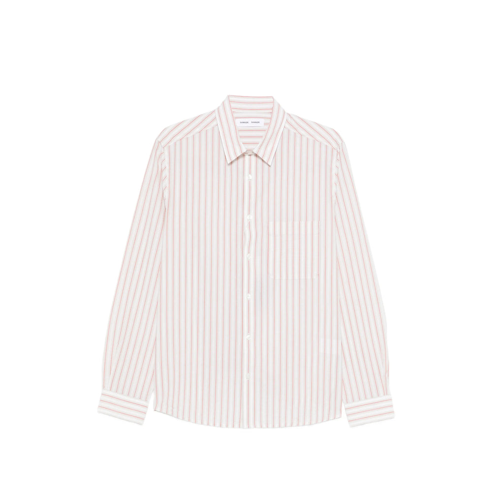 Samsoe Samsoe Saryan Shirt — Red by Samsoe Samsoe