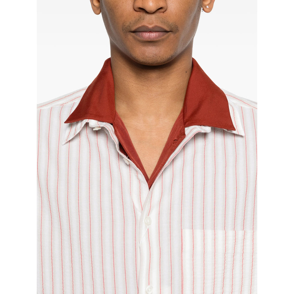 Samsoe Samsoe Saryan Shirt — Red, view 2