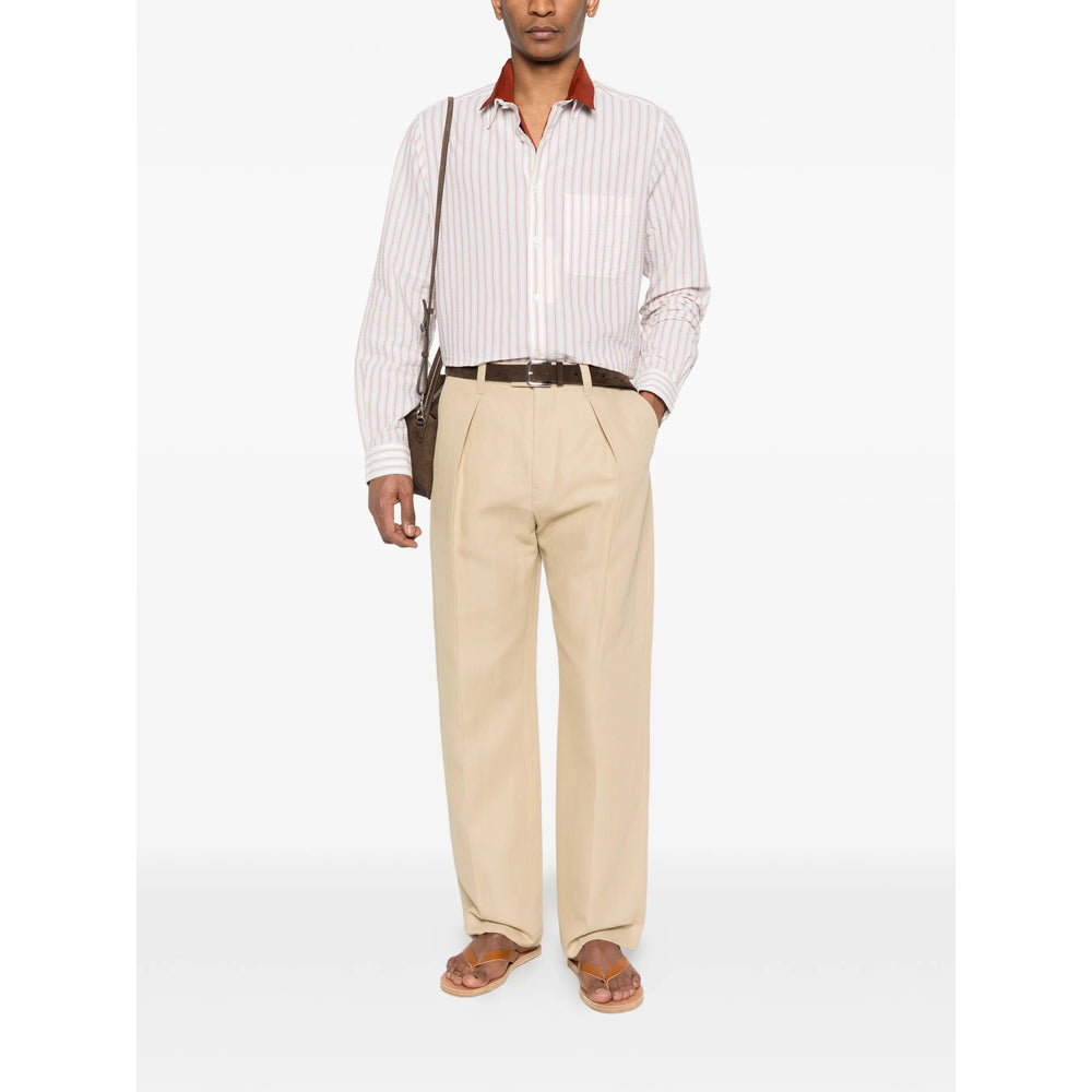 Samsoe Samsoe Saryan Shirt — Red, view 3