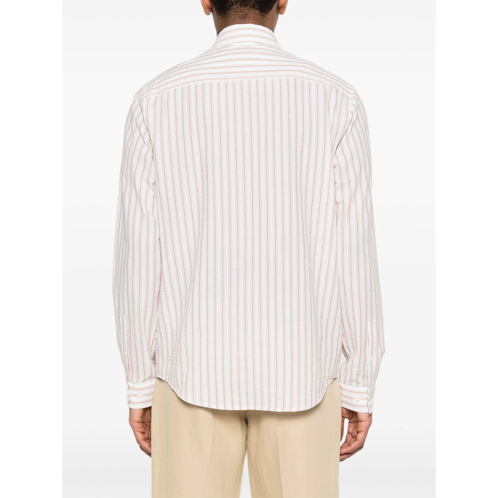 Samsoe Samsoe Saryan Shirt — Red, view 4