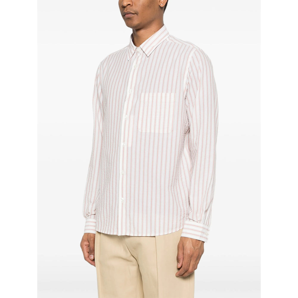 Samsoe Samsoe Saryan Shirt — Red, view 5