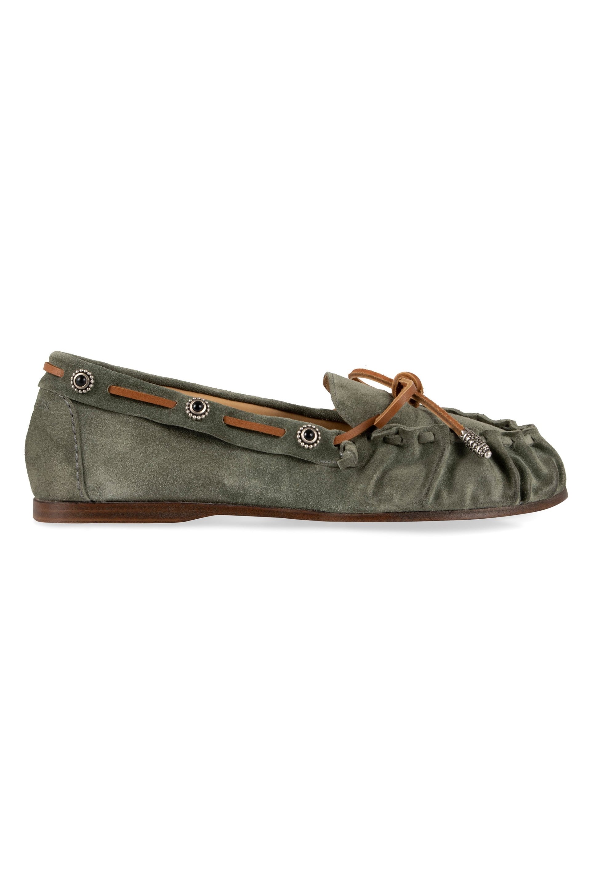 Sartore Chamois Moccasin — Green by Sartore
