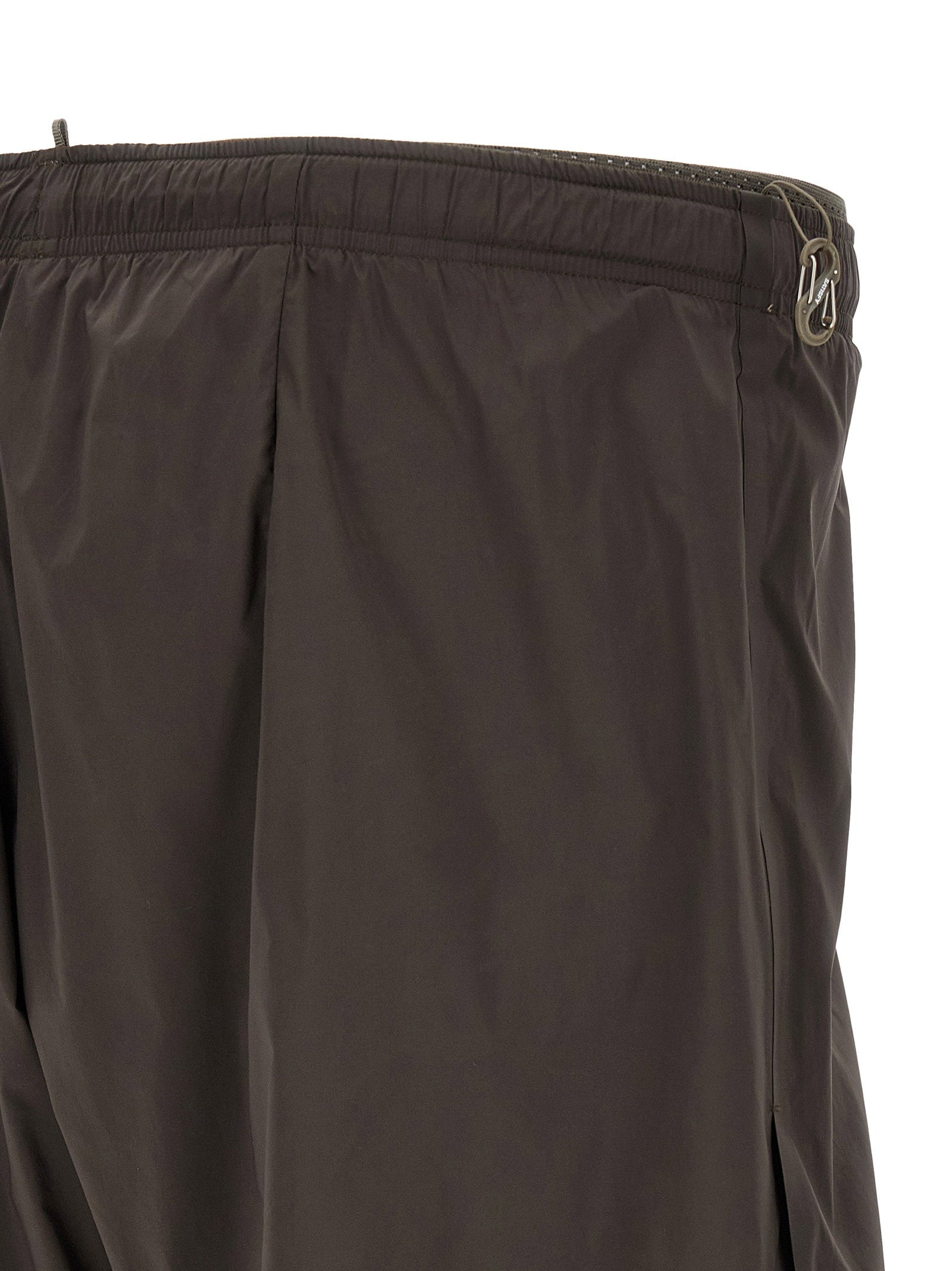 Satisfy Techsilk™ Quick-Drying Bermuda Shorts — Brown, view 4
