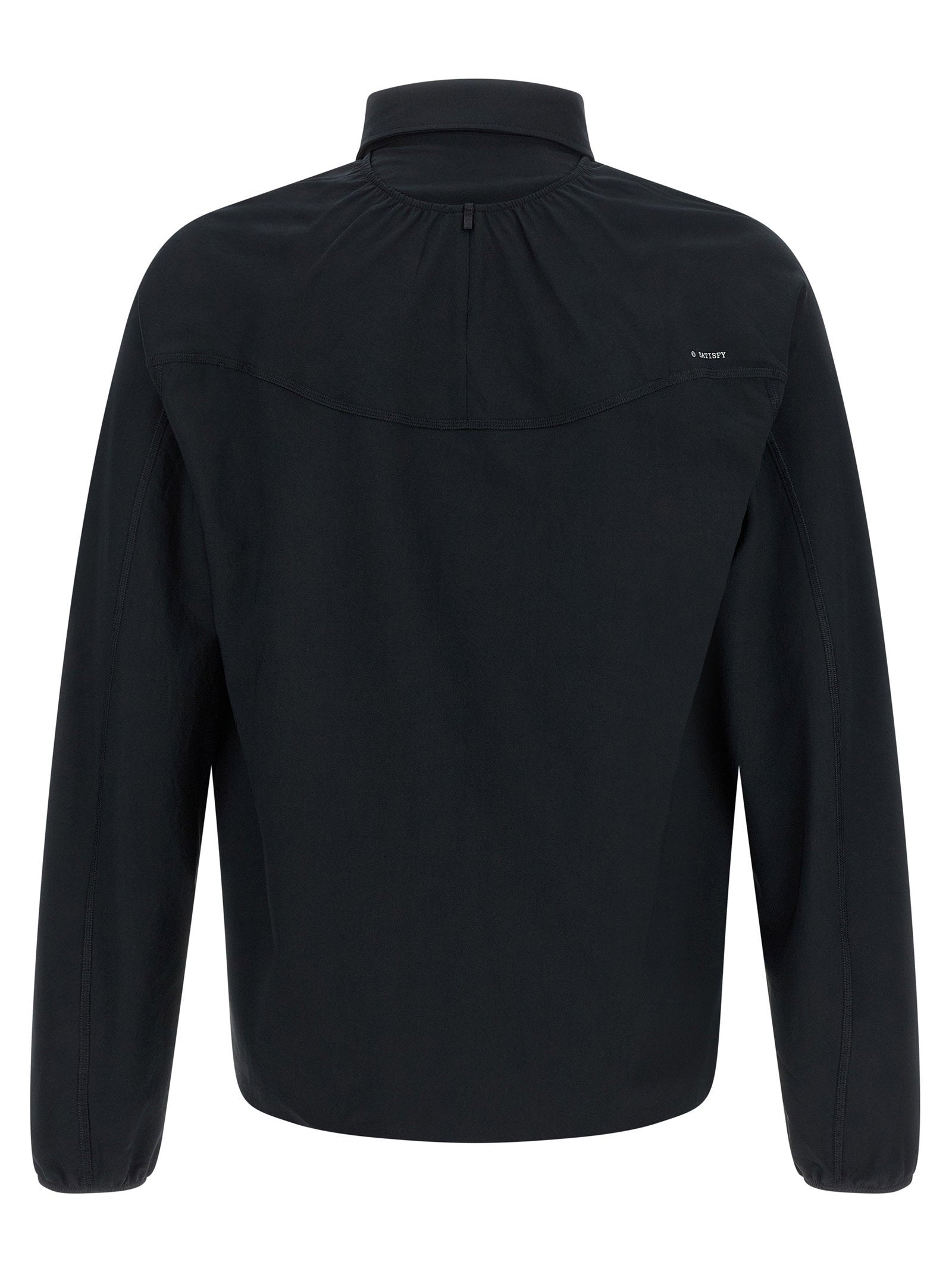 Satisfy Japanese Peaceshell™ Micro-Twill Shirt — Black, view 2