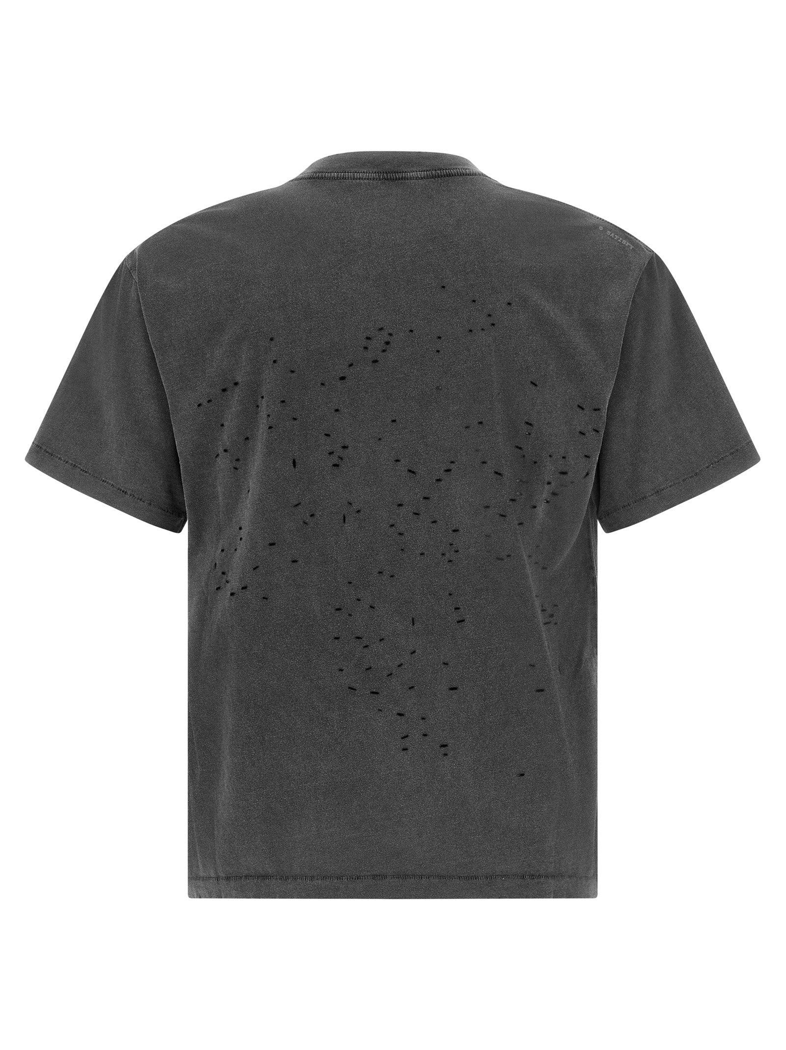 Satisfy Running Equipment T-Shirt — Charcoal, view 2