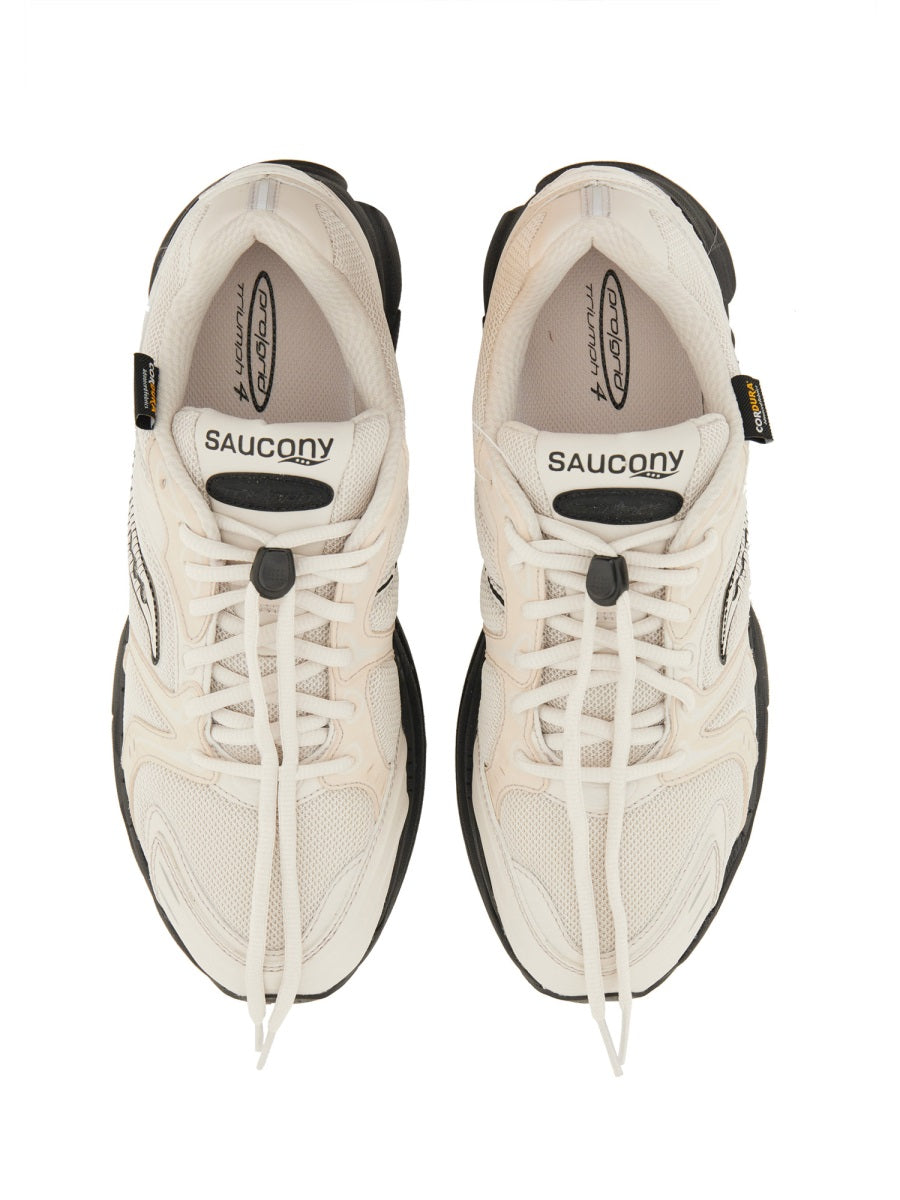 Saucony Progrid Triumph 4 Sneakers — White, view 2