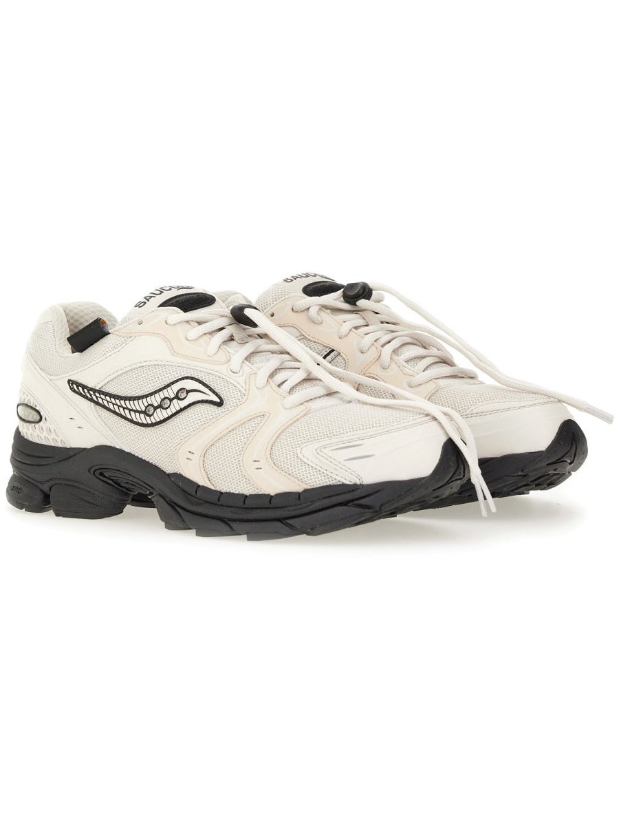 Saucony Progrid Triumph 4 Sneakers — White, view 3