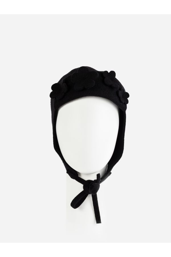 Scha 1410FLO Winter Hat — Black by Scha