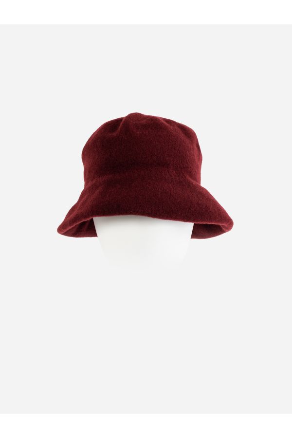 Scha 1744 Bucket Hat — Burgundy by Scha