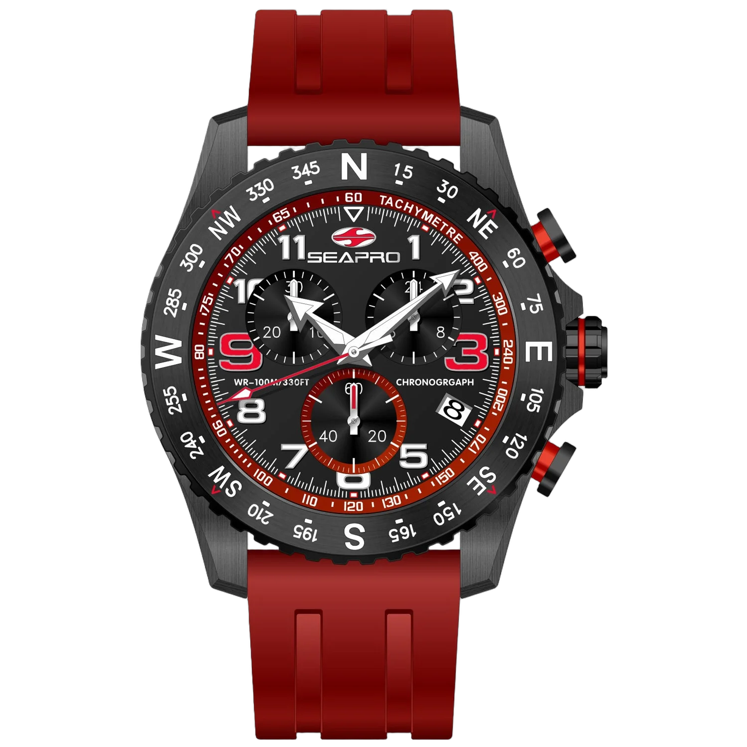 Seapro Gallantry Watch — Black by Seapro