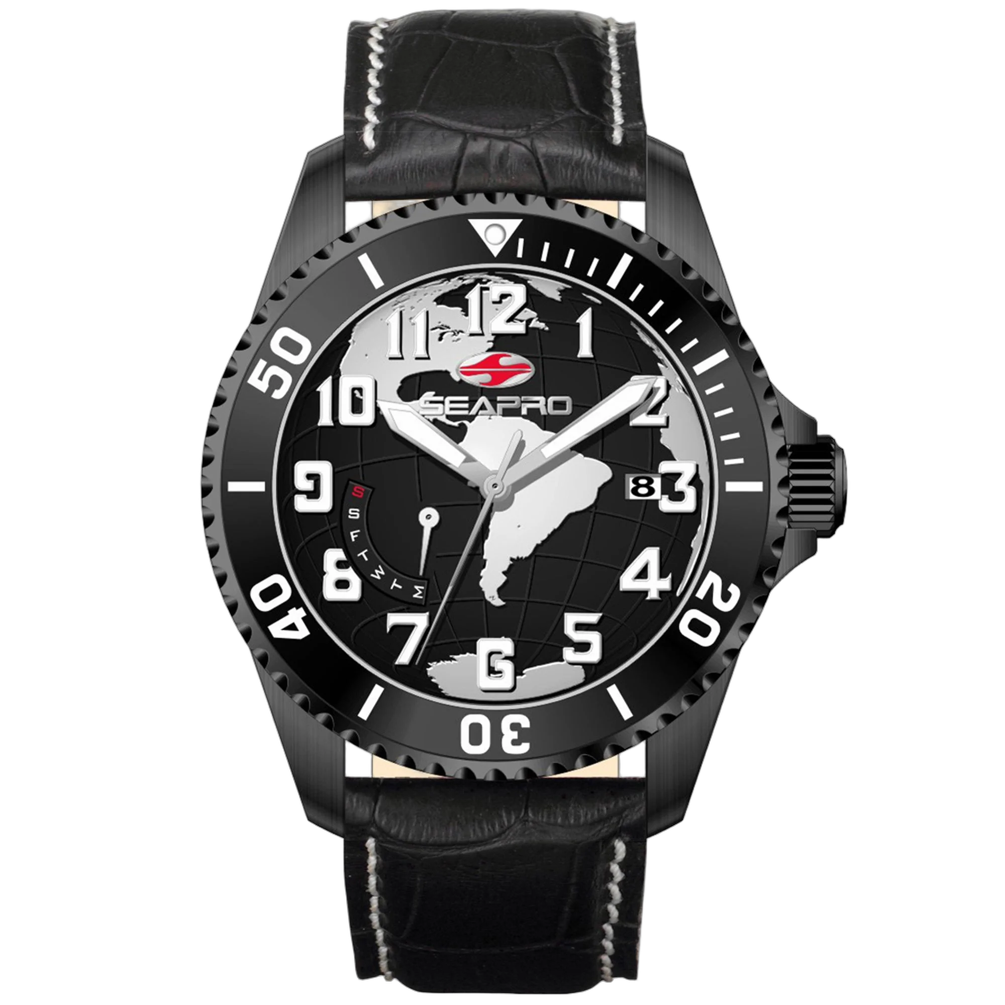 Seapro Voyager Watch — Black by Seapro
