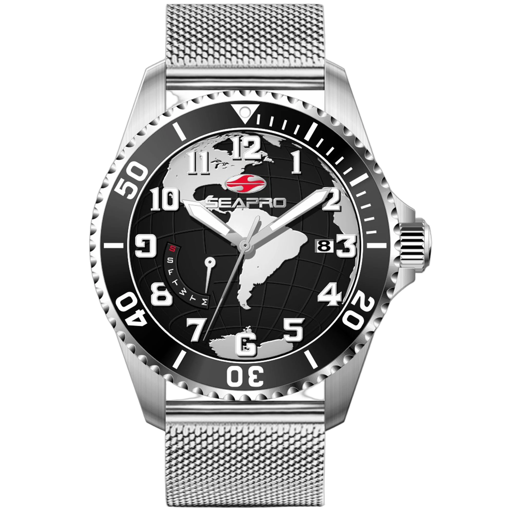Seapro Voyager Watch — Black by Seapro
