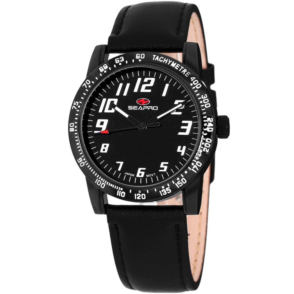 Seapro Bold Black Watch — Black by Seapro