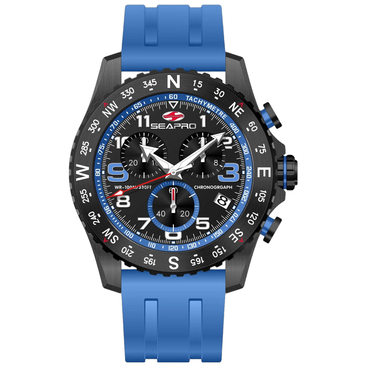 Seapro Gallantry Watch — Black by Seapro