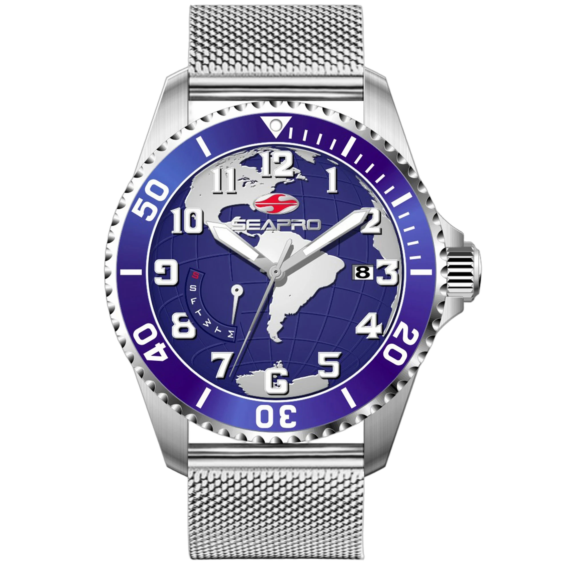 Seapro Voyager Watch — Blue by Seapro