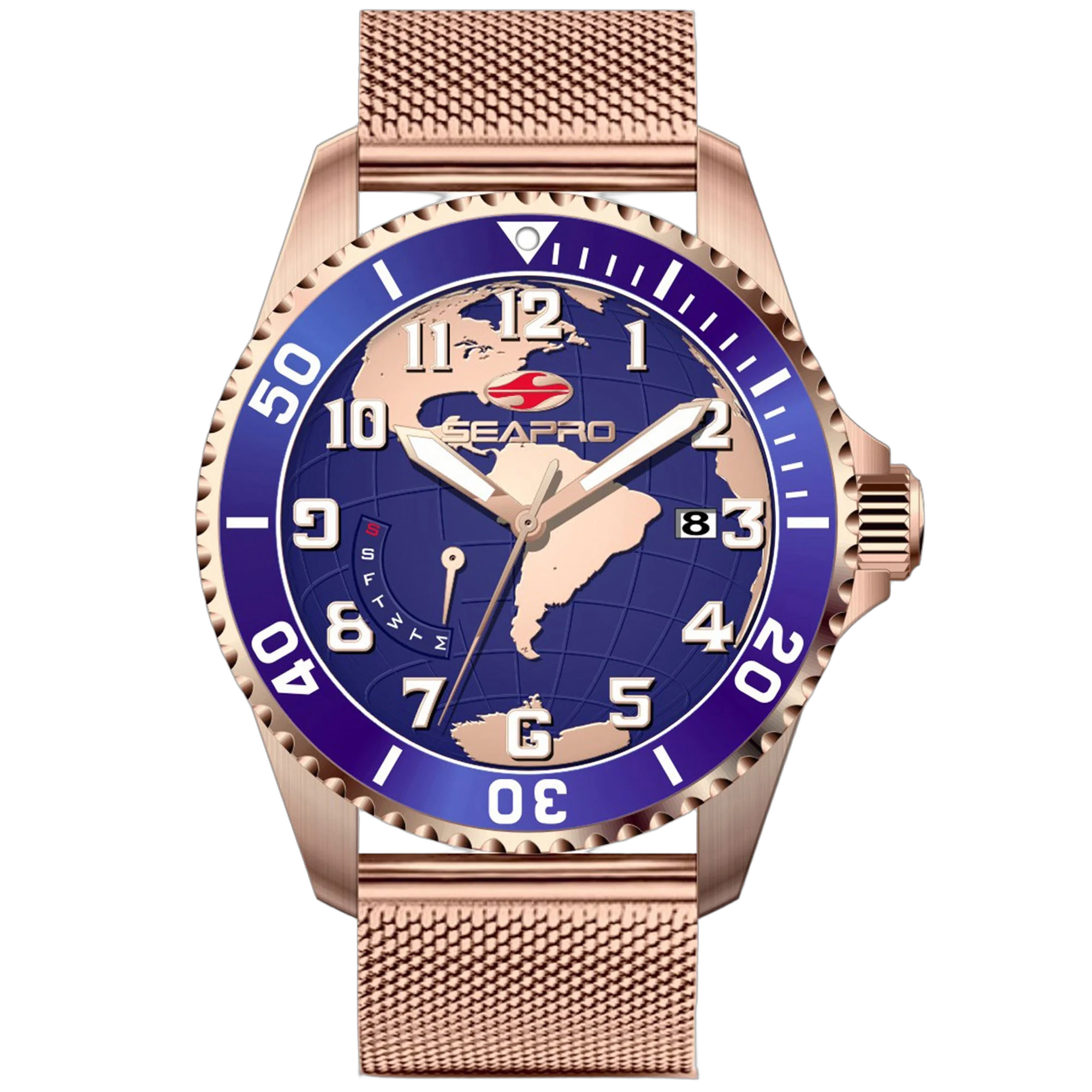 Seapro Voyager Watch — Blue by Seapro
