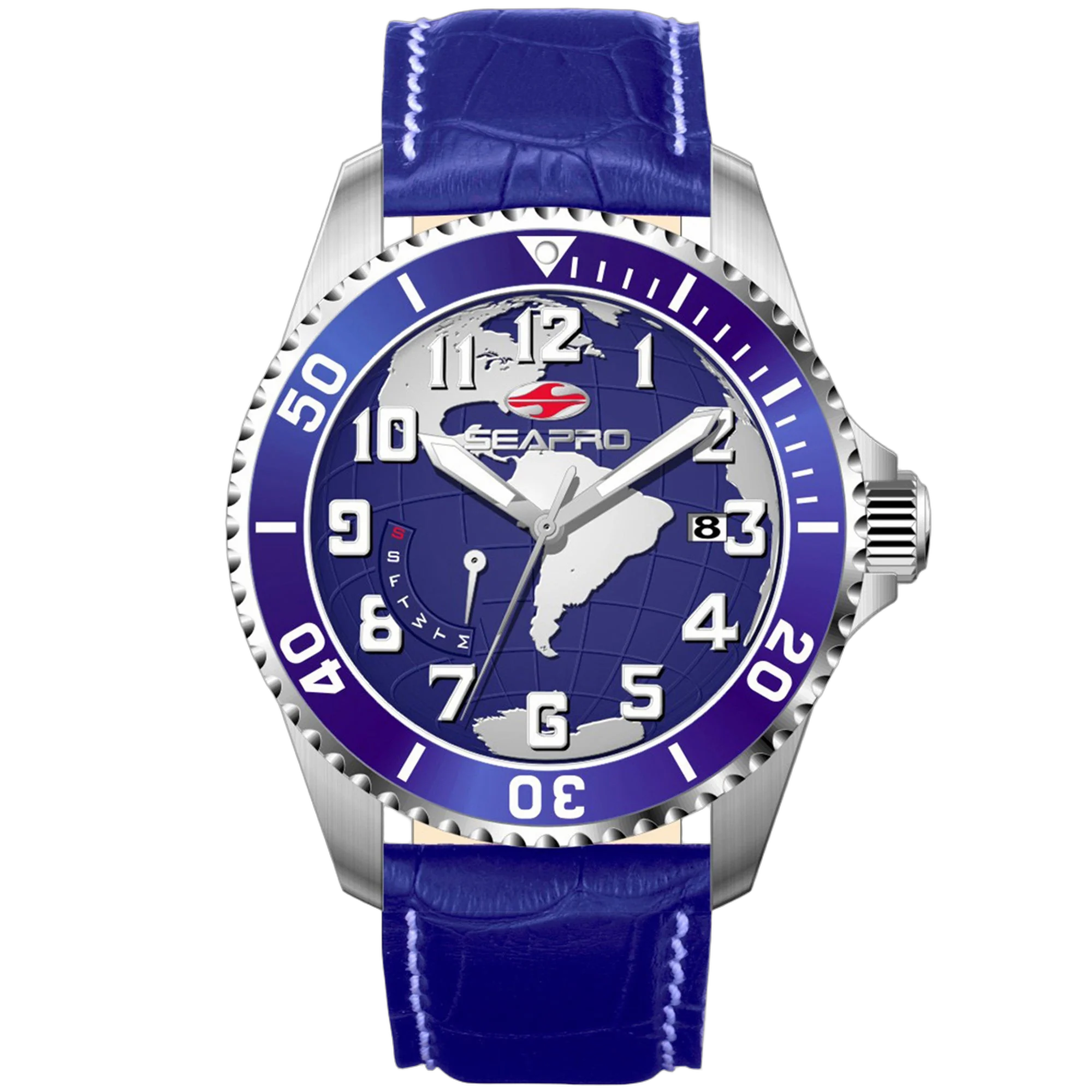 Seapro Voyager Watch — Blue by Seapro