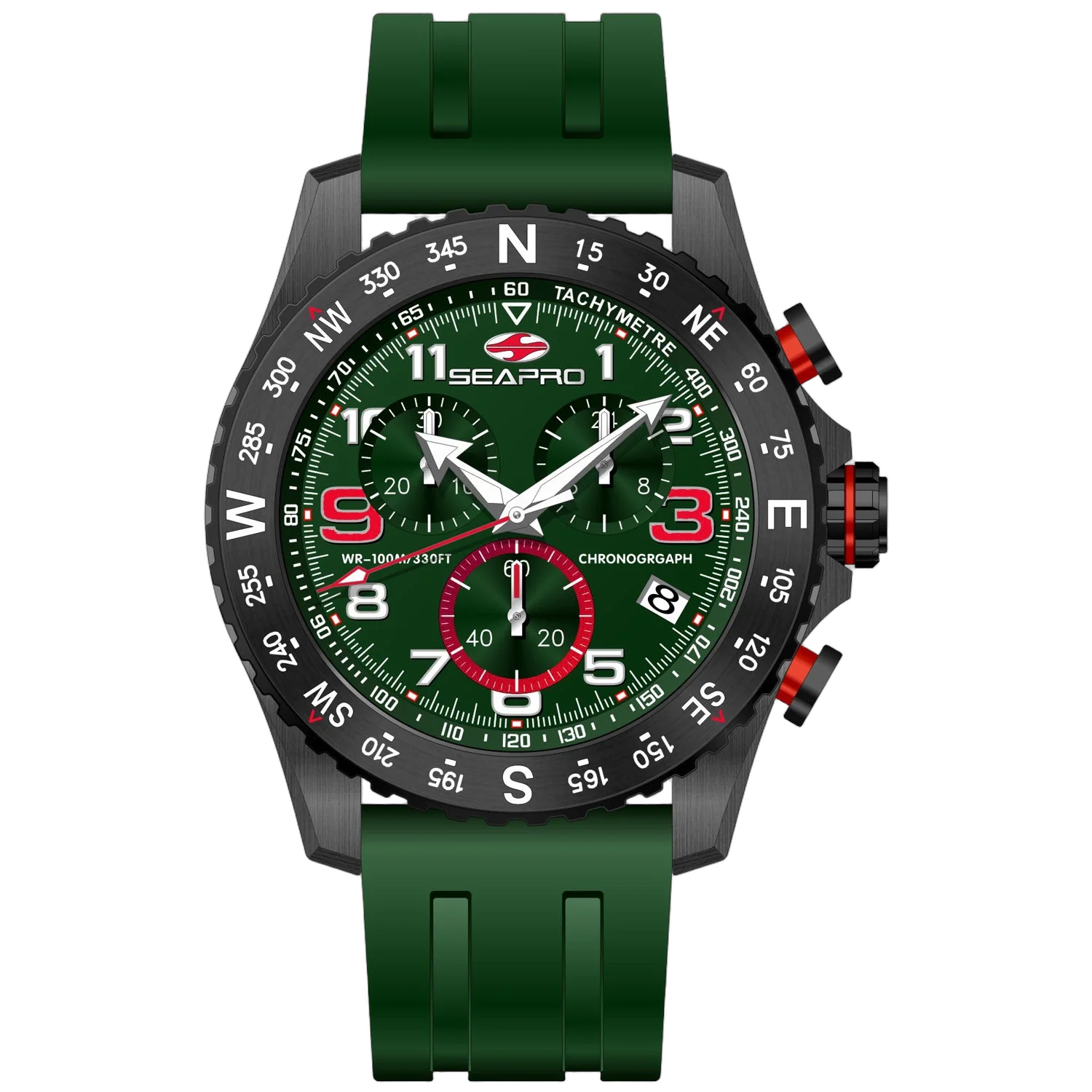 Seapro Gallantry Watch — Green by Seapro