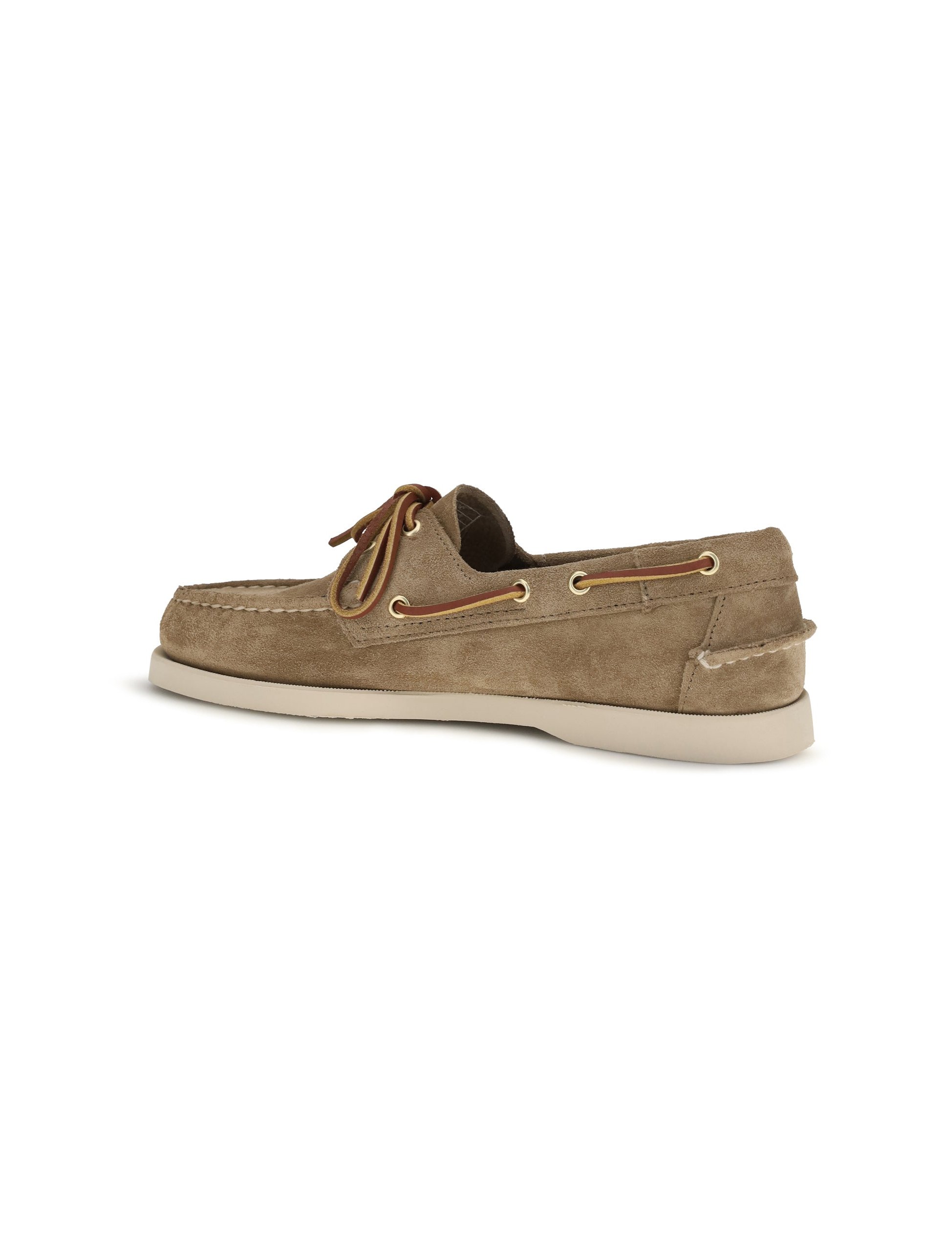 Sebago Portland Artisan Boat Shoe — Beige, view 3