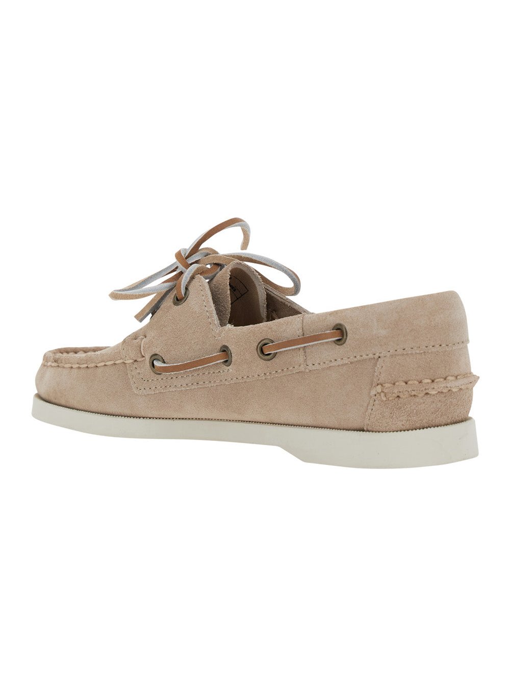 Sebago Portland Flesh Loafer — Beige, view 3