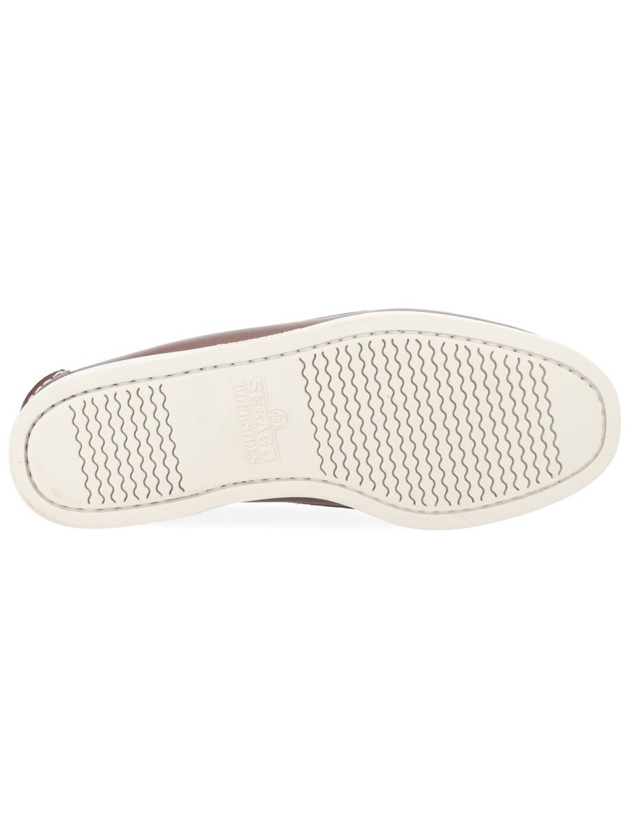 Sebago Dock Sides Portland Loafer — Brown, view 4
