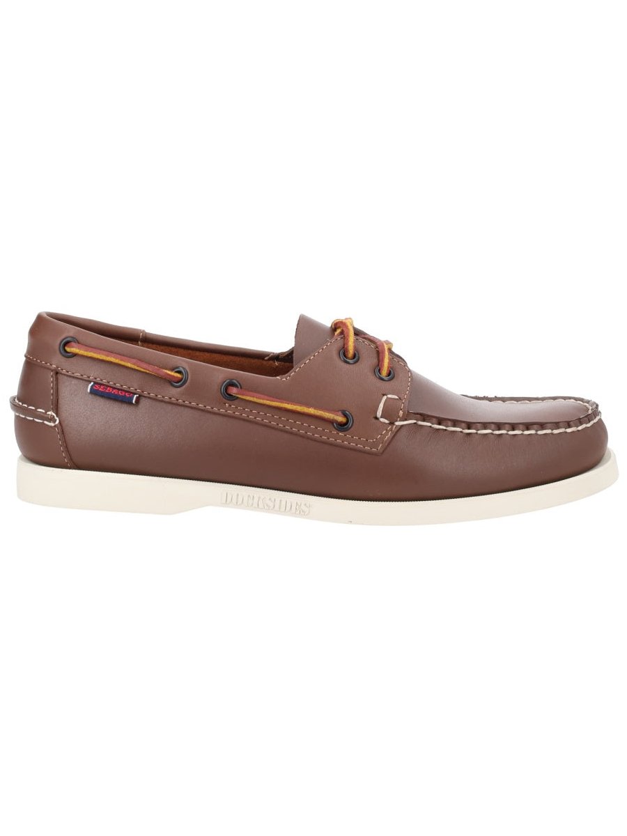 Sebago Dock Sides Portland Loafer — Brown, view 5
