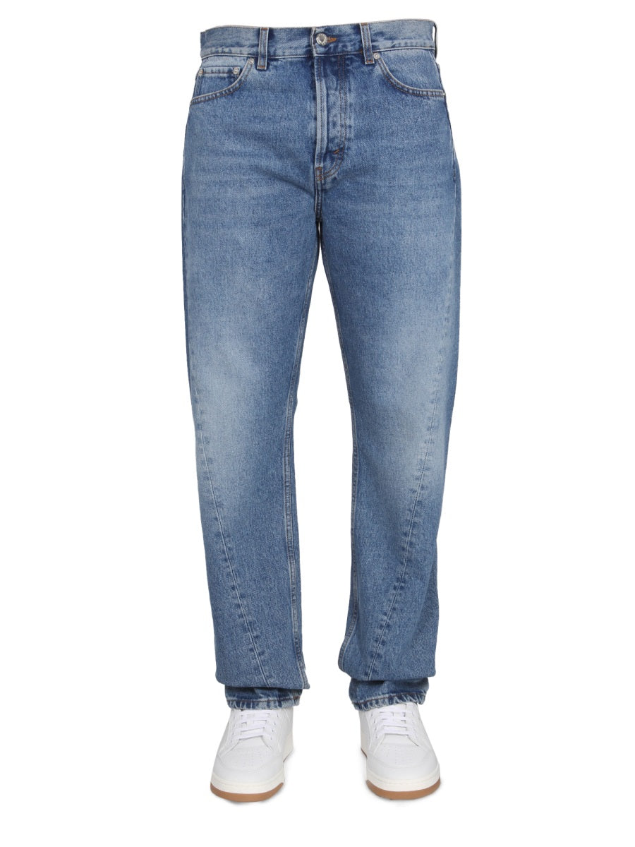SéFr Twisted Jeans — Blue, view 2